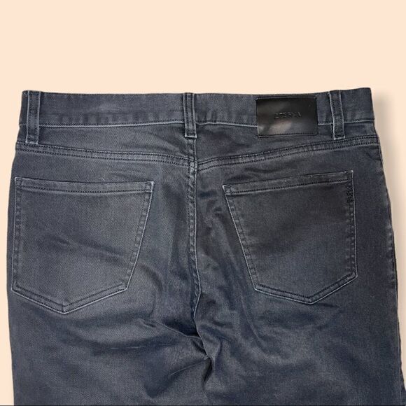 Z Zegna Narrow Deep Grey Denim Jeans - Picture 3 of 10